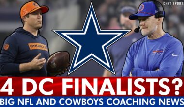 🚨 MAJOR Cowboys News: 4 Finalists For Cowboys Defensive Coordinator REVEALED? + Hire Sean McDermott?