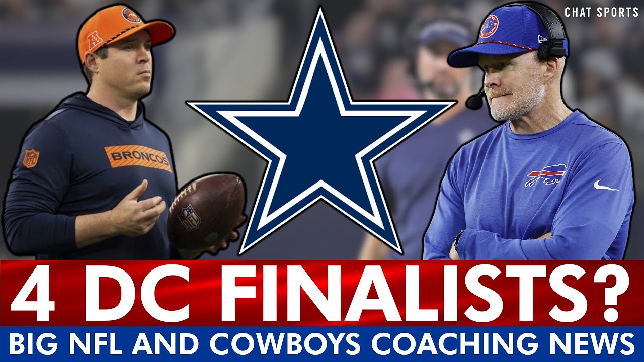 🚨 MAJOR Cowboys News: 4 Finalists For Cowboys Defensive Coordinator REVEALED? + Hire Sean McDermott?