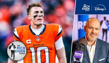 Rich Eisen STILL Can’t Believe Denver Broncos QB Bo Nix Will Miss the Rest of the Playoffs