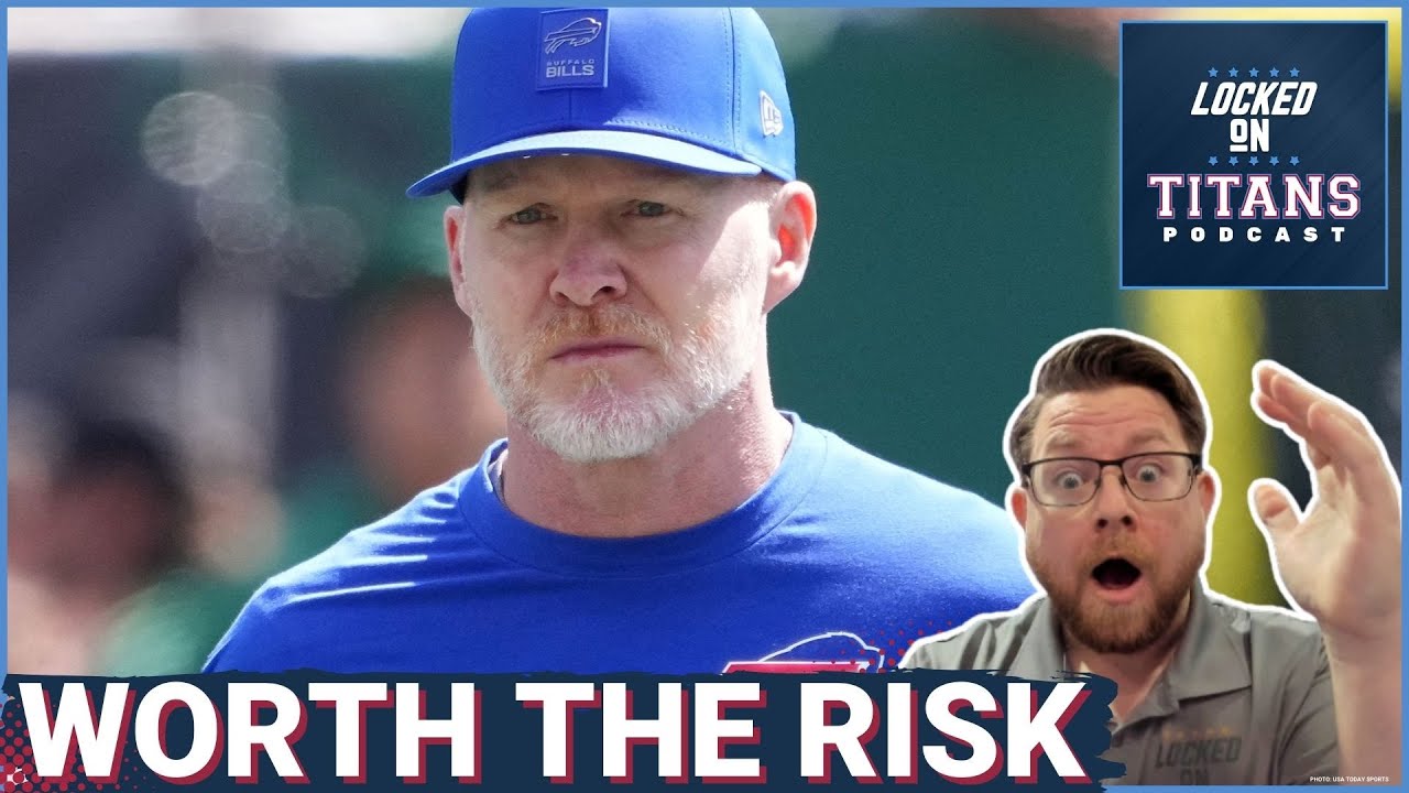 Sean McDermott WORTH THE RISK for Tennessee Titans & Matt Nagy vs. Robert Saleh Tale of the Tape