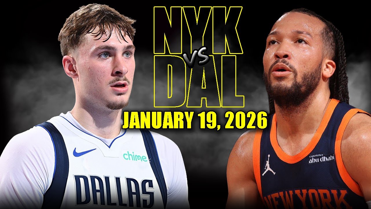 New York Knicks vs Dallas Mavericks Full Game Highlights – January 19, 2026 | NBA Season