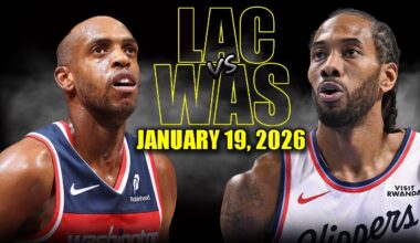 Los Angeles Clippers vs Washington Wizards Full Game Highlights – January 19, 2026 | NBA Season