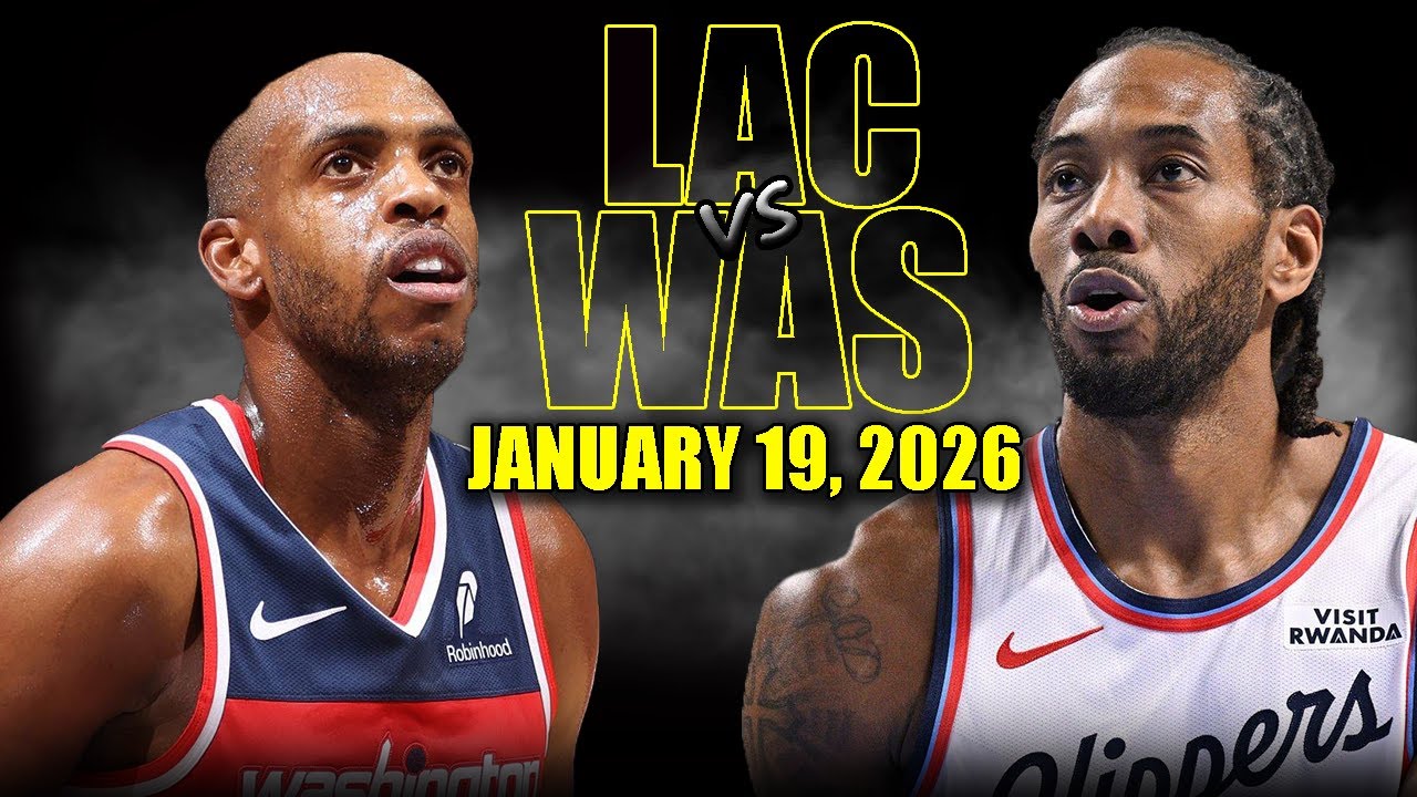 Los Angeles Clippers vs Washington Wizards Full Game Highlights – January 19, 2026 | NBA Season