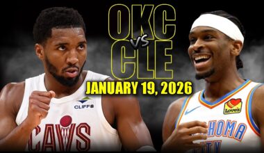Oklahoma City Thunder vs Cleveland Cavaliers Full Game Highlights – January 19, 2026 | NBA Season