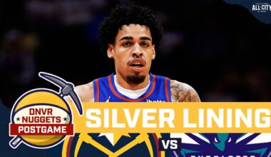 Julian Strawther's shooting is the ONLY silver lining from the Nuggets blowout loss to the Hornets