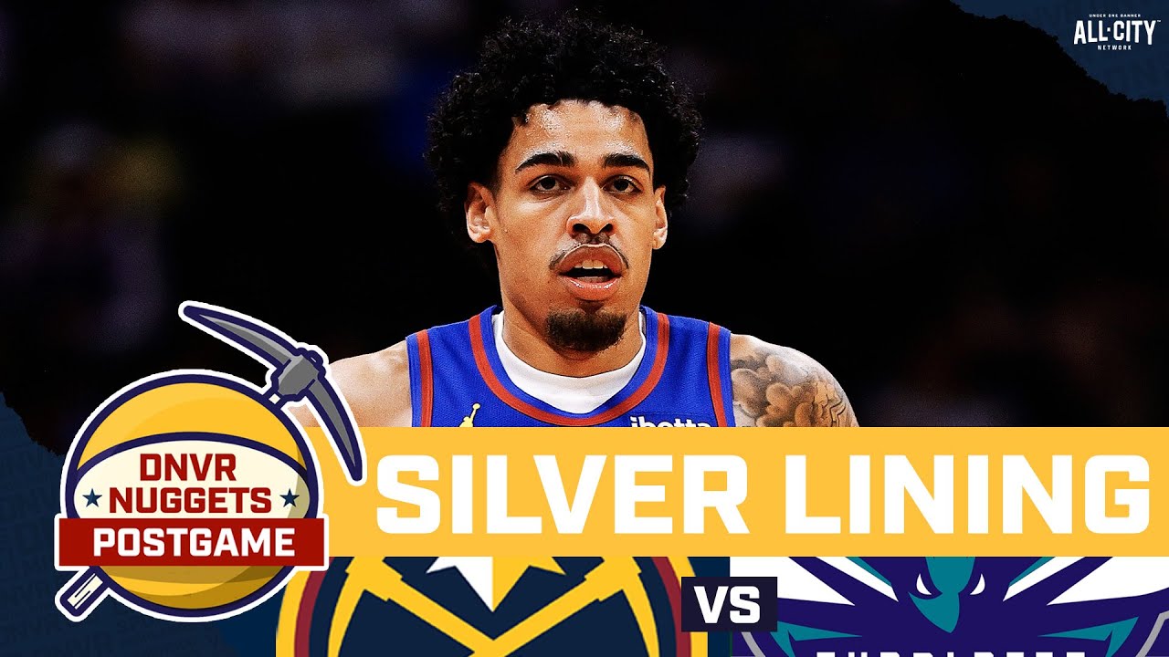 Julian Strawther's shooting is the ONLY silver lining from the Nuggets blowout loss to the Hornets