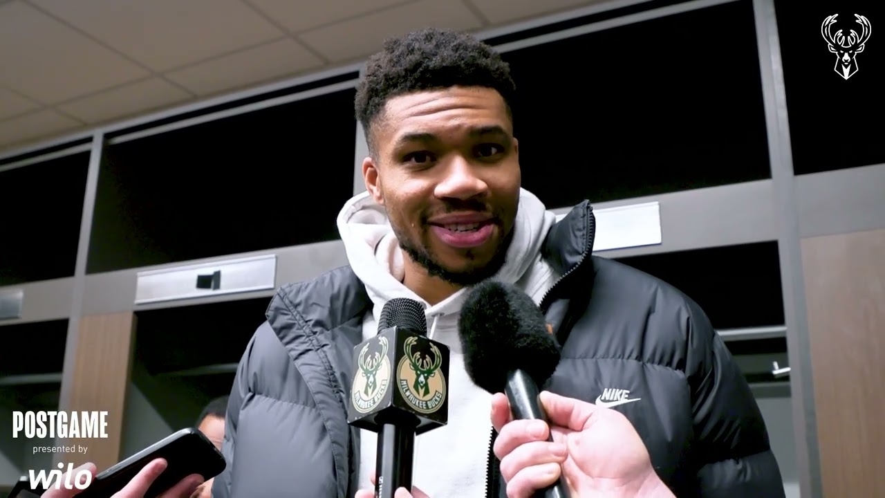 Giannis Antetokounmpo Postgame Media Availability | 01.19.26