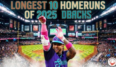 Longest Homeruns of 2025 | Arizona Diamondbacks