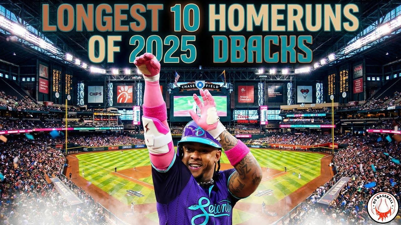 Longest Homeruns of 2025 | Arizona Diamondbacks
