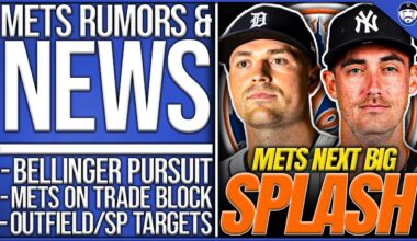Latest Mets News & Rumors | Bellinger Pursuit, Peralta, Mets TRADE Talk & More