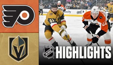Flyers vs. Golden Knights | NHL Highlights | January 19, 2026