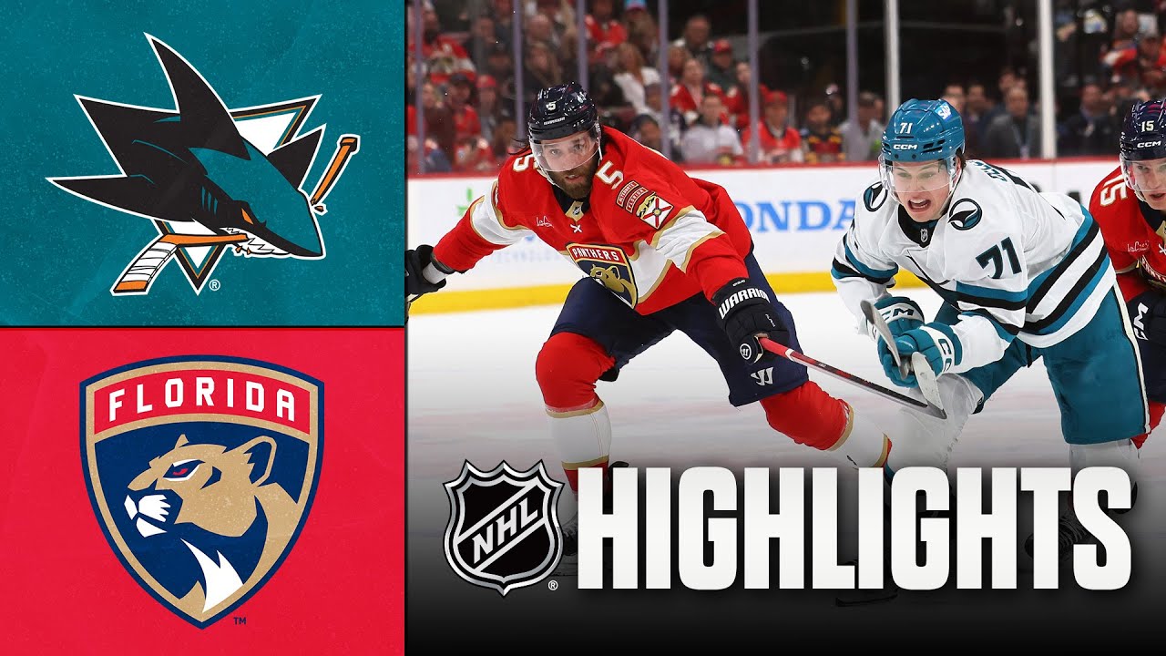 Sharks vs. Panthers | NHL Highlights | January 19, 2026