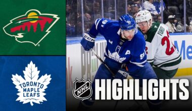 Wild vs. Maple Leafs | NHL Highlights | January 19, 2026