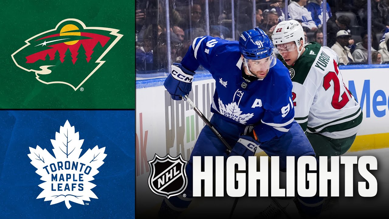 Wild vs. Maple Leafs | NHL Highlights | January 19, 2026