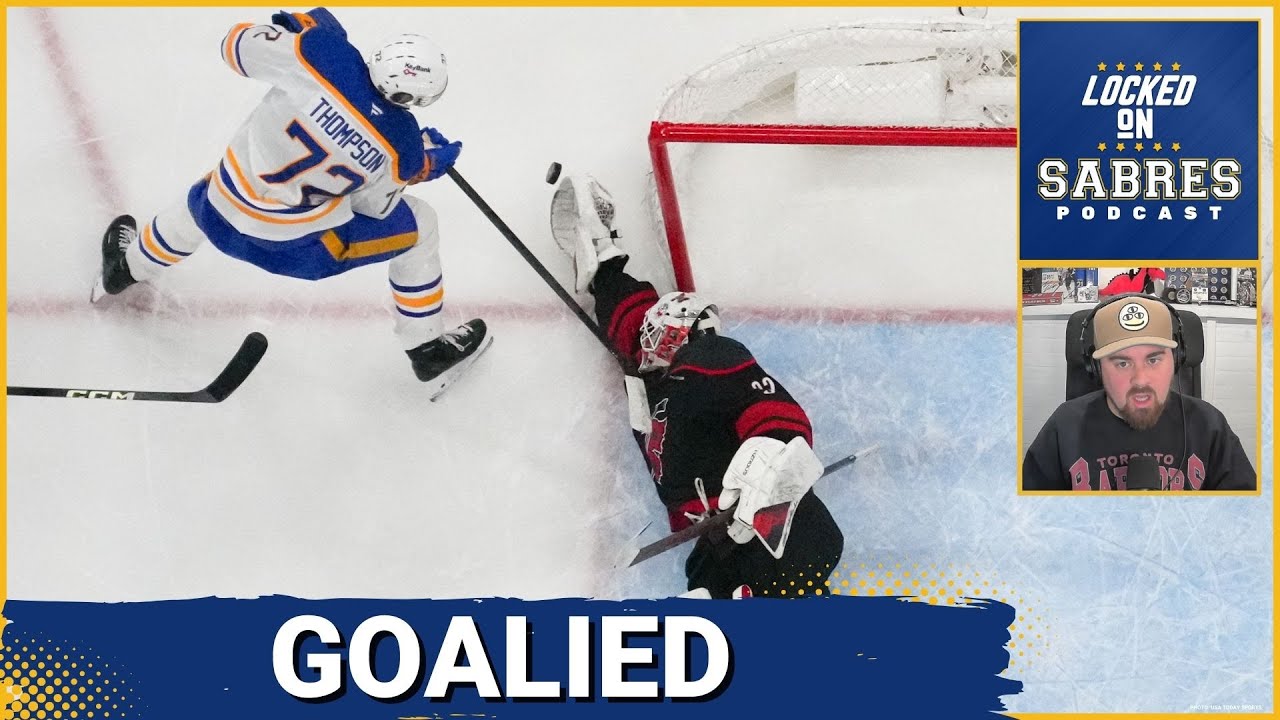 Brandon Bussi ROBS the Buffalo Sabres of a win in Carolina