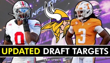 UPDATED Minnesota Vikings Draft Targets via Mel Kiper