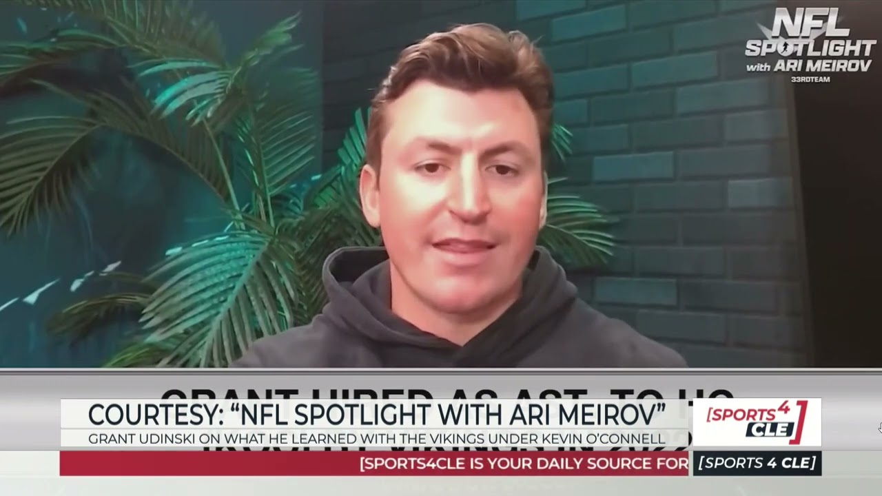 Browns HC Candidate Grant Udinski on What He Learned Under Kevin O'Connell - Sports4CLE, 1/19/26