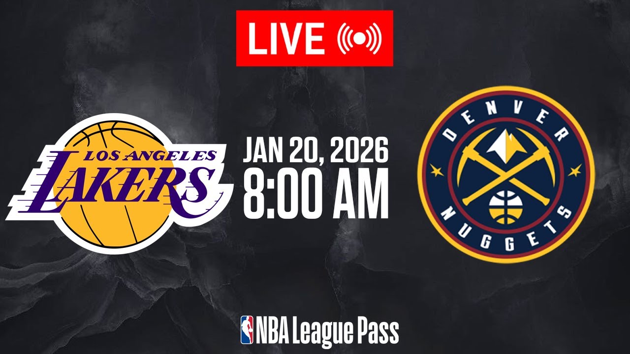 NBA LIVE! Los Angeles Lakers vs Denver Nuggets | January 20, 2026 | NBA Today NBA 2K26 Gameplay