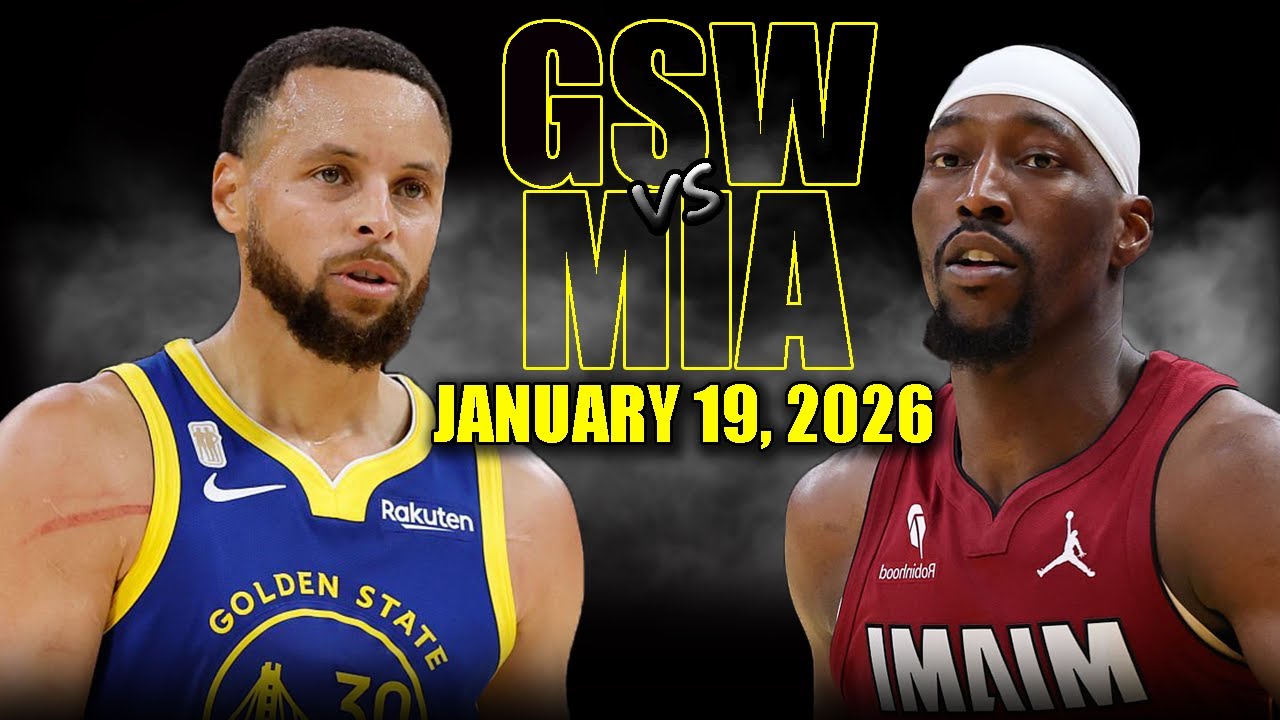 Golden State Warriors vs Miami Heat Full Game Highlights – January 19, 2026 | NBA Season