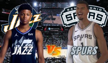 Utah Jazz vs San Antonio Spurs Live Play by Play & Scoreboard