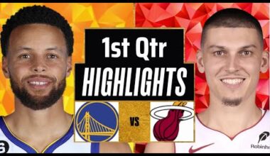 Golden State Warriors vs Miami Heat Full Game Highlights 1st Qtr | Jan 19 | 2026 NBA Highlights