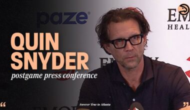 Hawks vs. Bucks Postgame Press Conference: Quin Snyder