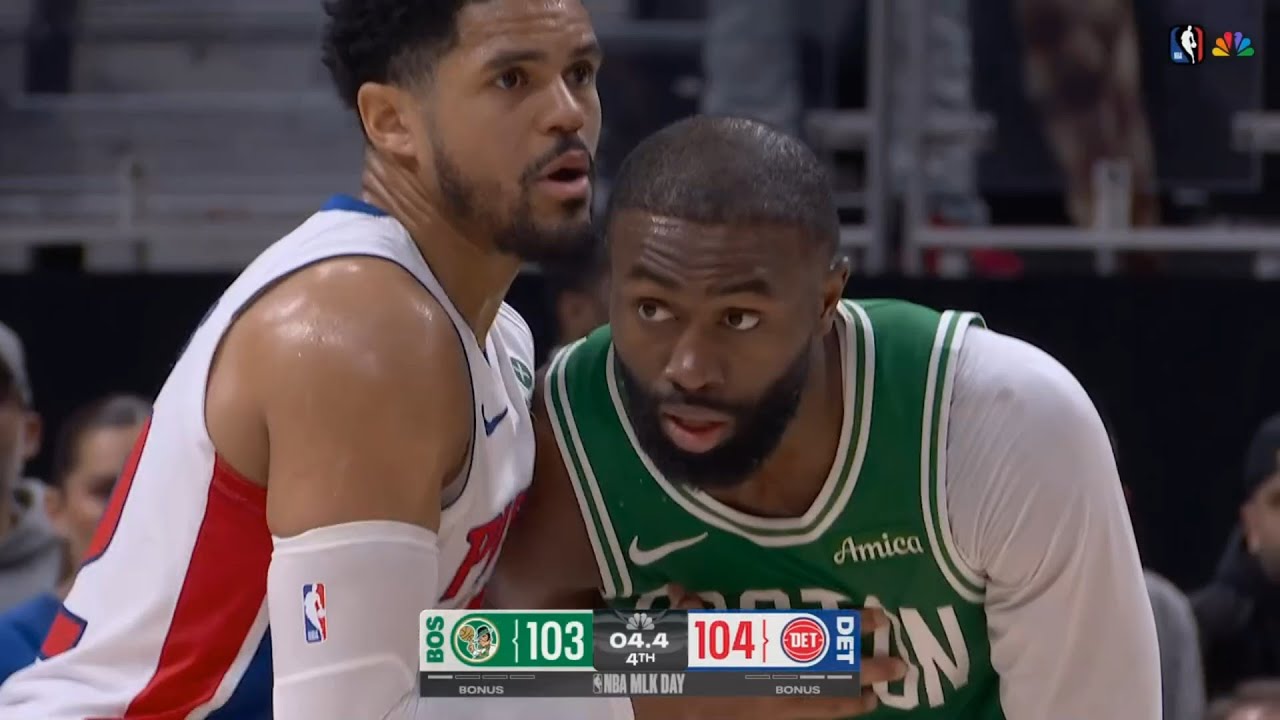 INTENSE ENDING Boston Celtics vs Detroit Pistons - Final 1:50