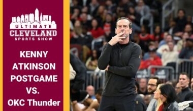 Kenny Atkinson calls the OKC Thunder win over the Cleveland Cavaliers “Total Domination.”