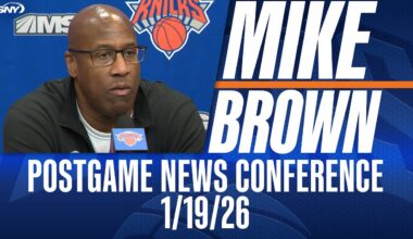 Mike Brown on Knicks losing nine of last 11 games: 'We gotta lock in and do our job for 48 minutes'