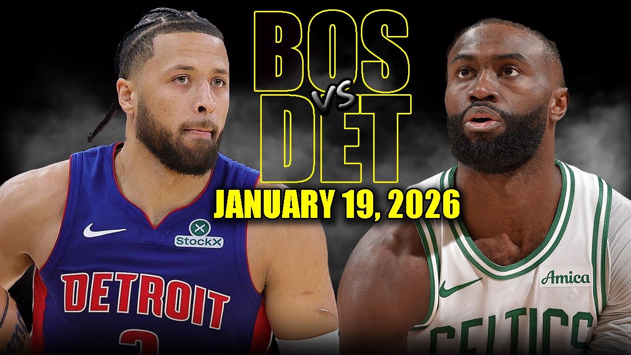 Boston Celtics vs Detroit Pistons Full Game Highlights – January 19, 2026 | NBA Season