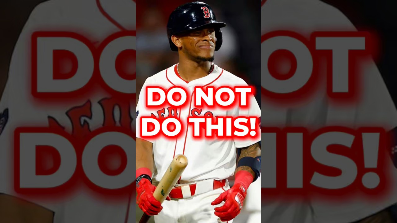 DO NOT DO THIS If You’re Alex Cora And The Boston Red Sox #shorts #redsox #mlb