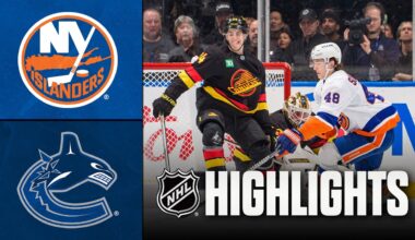 Islanders vs. Canucks | NHL Highlights | January 19, 2026