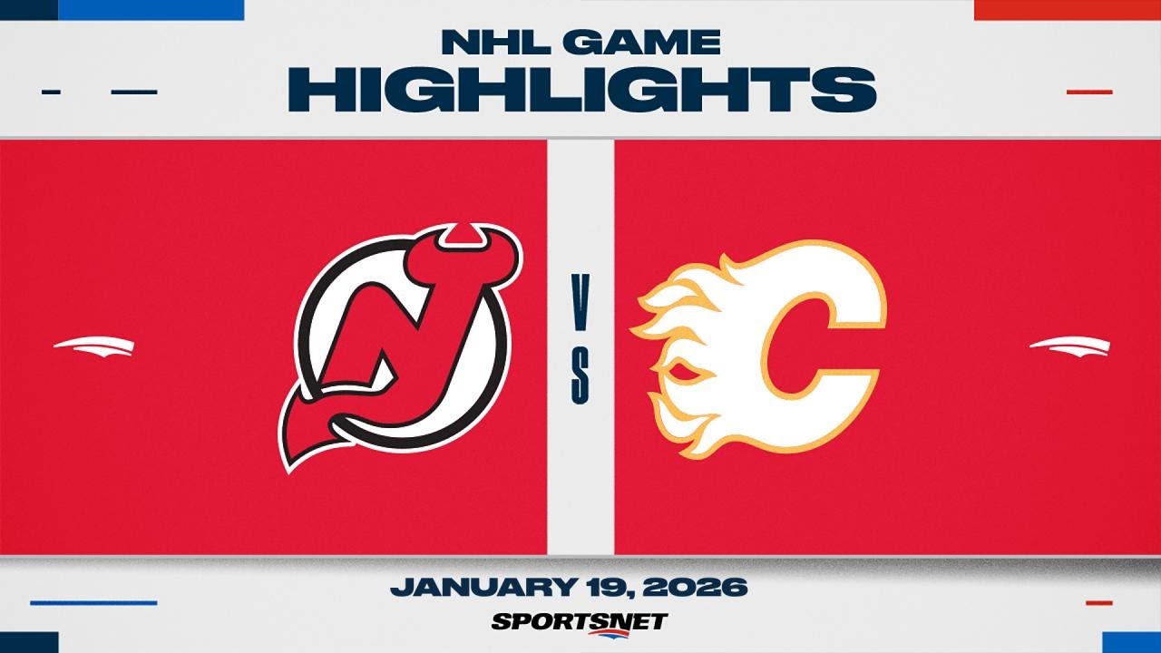NHL Highlights | Devils vs. Flames - January 19, 2026