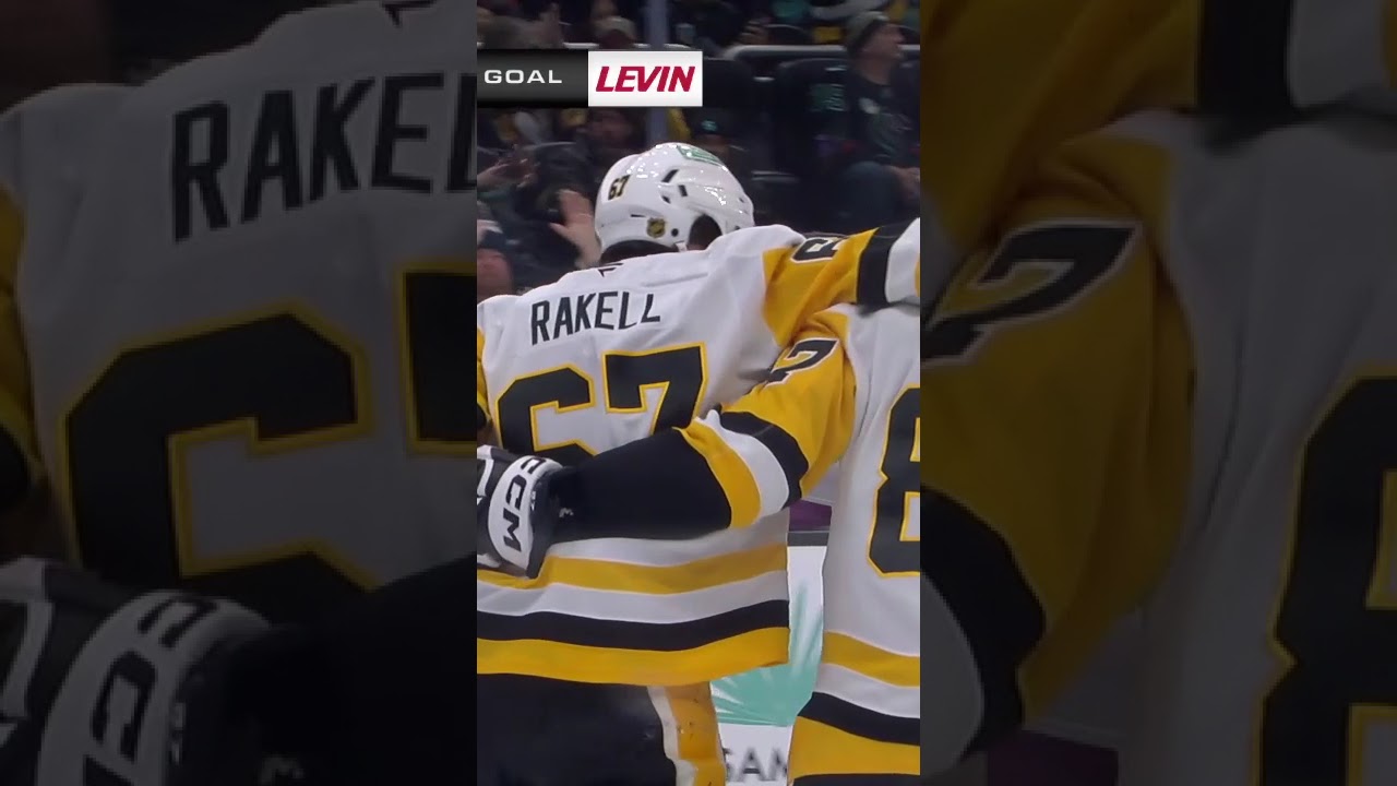 Crosby, Rakell team up for GORGEOUS goal! 🇸🇪🫨 Crosby, Rakell kombinerar för ett PRAKTFULLT mål!