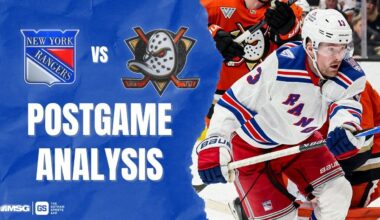 Rangers Fall Short Against Ducks In Anaheim | New York Rangers