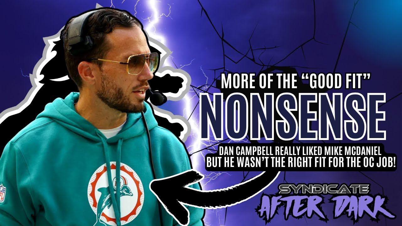 The Detroit Lions Will "LIVE AND DIE" With The Right Fit Culture!