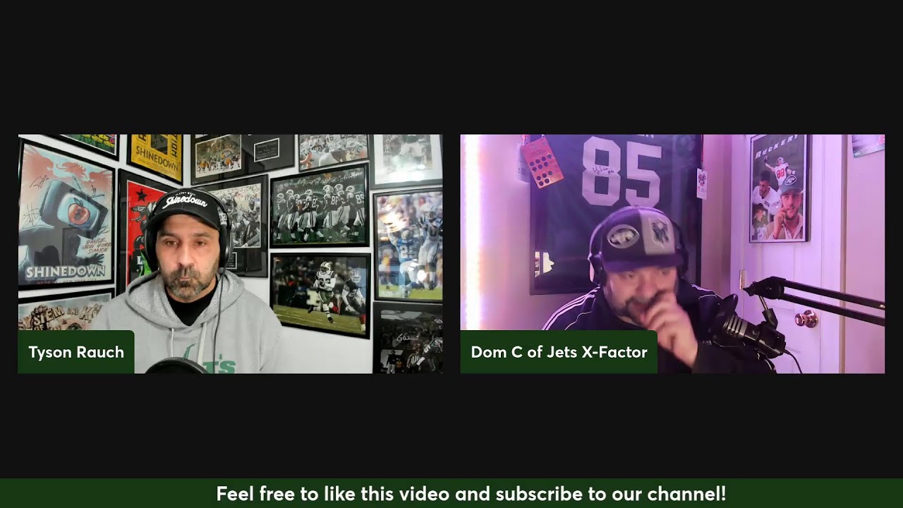 DIscussing Jets NFL Draft options with Dom C