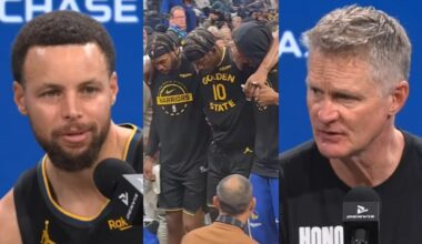 Steph Curry and Steve Kerr speak on Jimmy Butler knee injury vs Heat