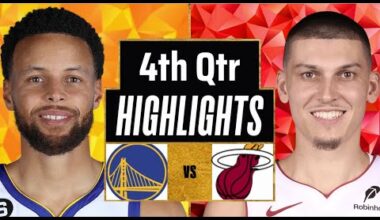 Golden State Warriors vs Miami Heat Full Game Highlights 4th Qtr | Jan 19 | 2026 NBA Highlights