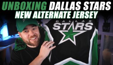 Unboxing NHL Dallas Stars NEW Alternate Jersey! YES!