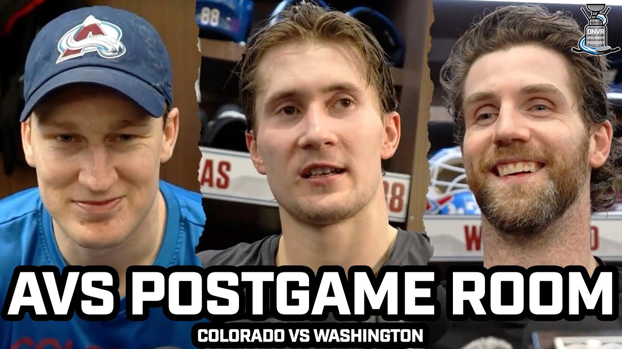 MacKinnon & Avs JOKE About Goalie Interferense, Why Wedgewood is "DIRTY" & More After WIN vs Caps