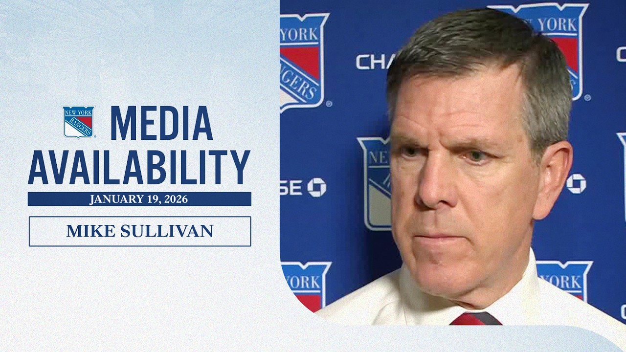 NYR at ANA: Mike Sullivan Postgame Media Availability | Jan. 19, 2026