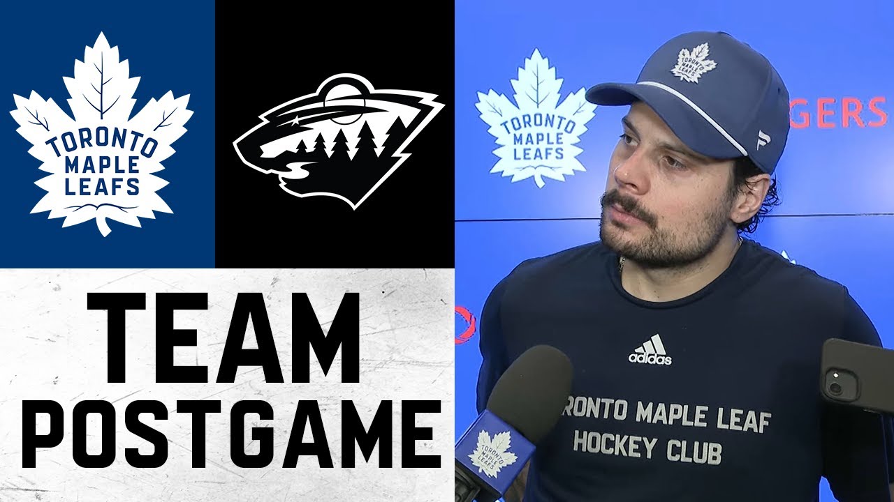 Maple Leafs Full Availability | Post Game vs Minnesota Wild | January 19, 2026