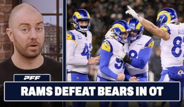 Los Angeles Rams vs. Chicago Bears Review | PFF Grade Release Show