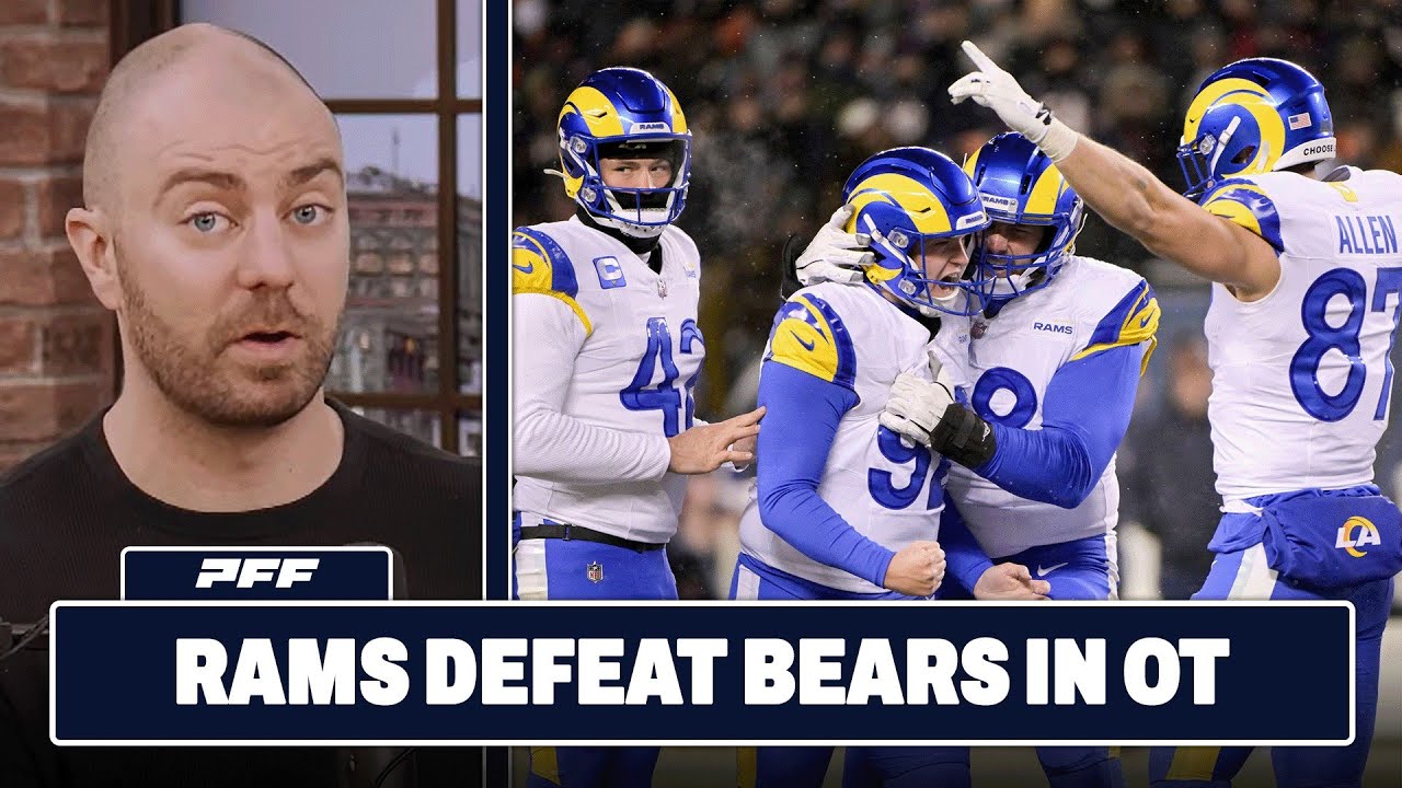 Los Angeles Rams vs. Chicago Bears Review | PFF Grade Release Show