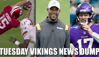 Minnesota Vikings News Dump (1.20.2026) | Hoosiers! Flores-Steelers? Bills Job Open