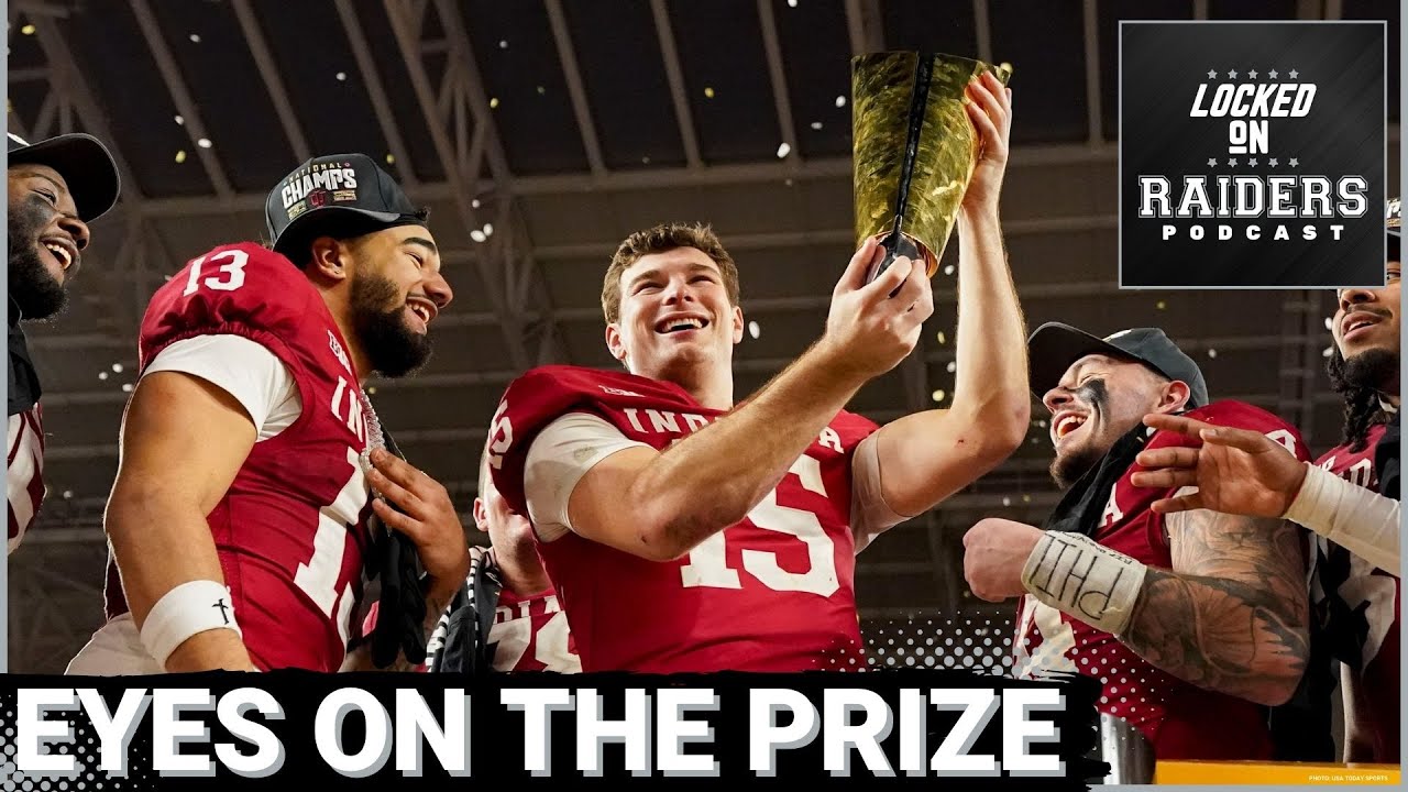 Las Vegas Raiders get an up close and personal look at Fernando Mendoza