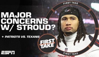 Stephen A. reacts to C.J. Stroud’s playoff performance 👀 ‘It’s SHOCKING!' | First Take