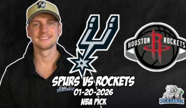San Antonio Spurs vs Houston Rockets 1/20/26 NBA Free Picks & Prediction | NBA Betting Tips