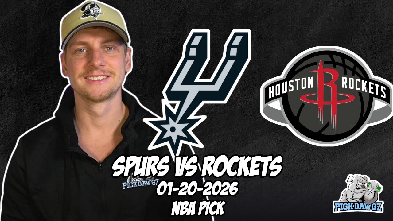San Antonio Spurs vs Houston Rockets 1/20/26 NBA Free Picks & Prediction | NBA Betting Tips